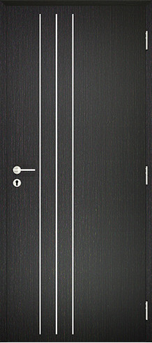 Alumínium intarziás beltéri ajtó: A LINE 2